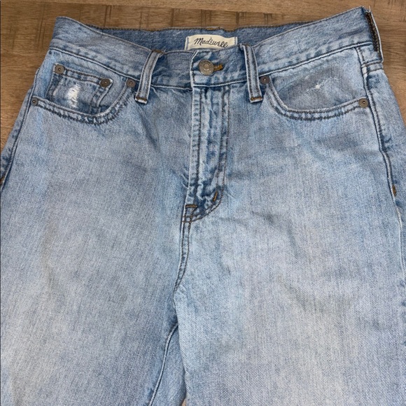 Madewell The Perfect Vintage Jean Size 26 100% Cotton Denim Jeans Pants Comfy - Picture 2 of 9